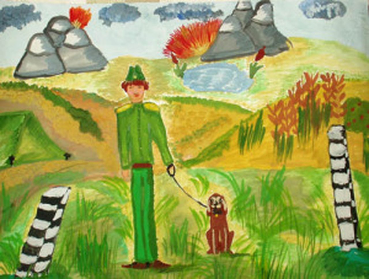 Волчанская Дума проводит конкурс детских рисунков «Мой папа – защитник Родины!»