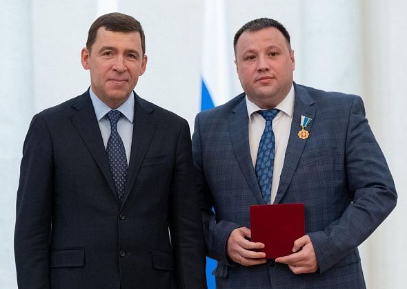 Глава Волчанска наконец получил свой знак отличия