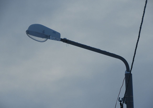 В Волчанске модернизируют уличное освещение
