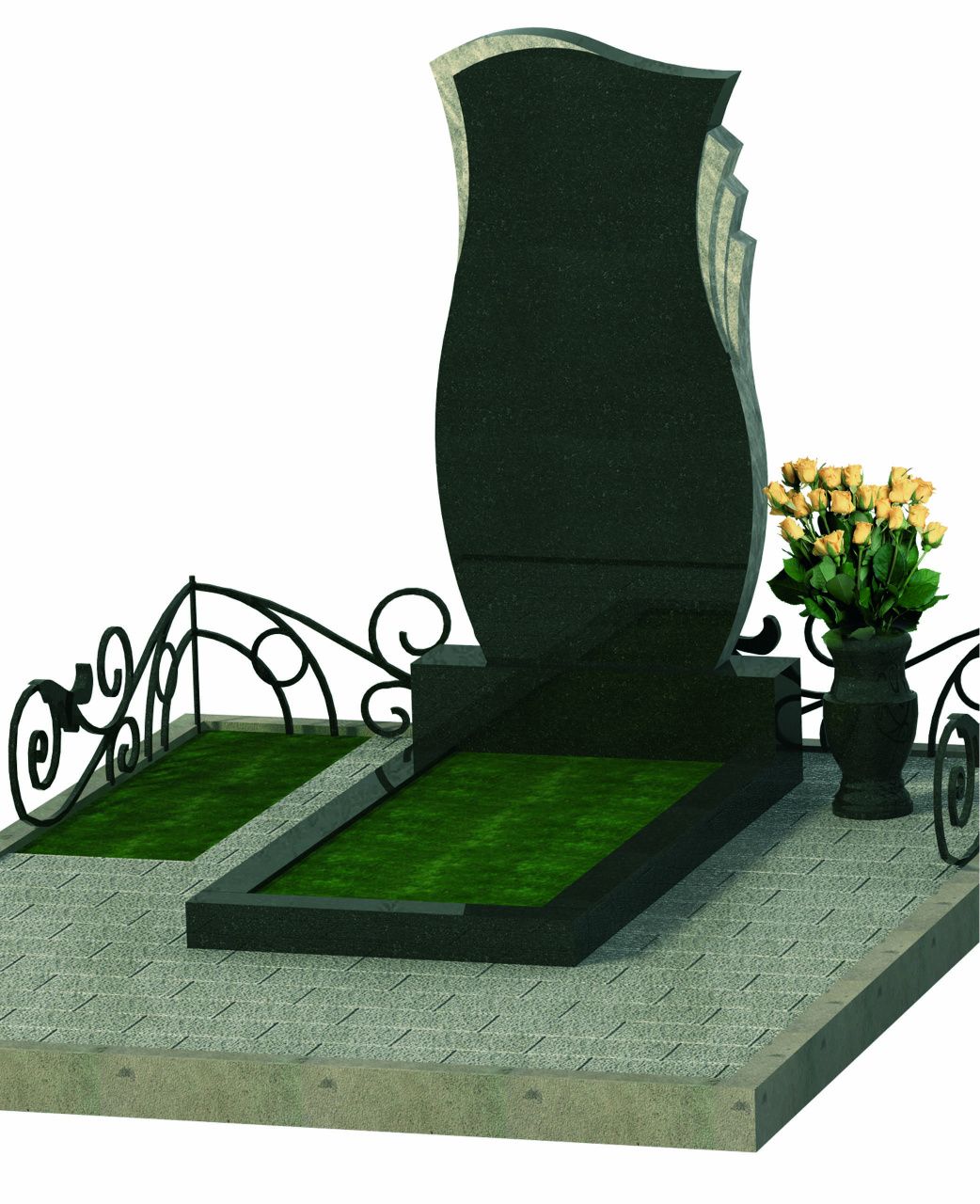 Где заказать цветники на могилу с доставкой в Москве и области