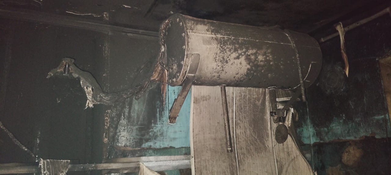 В Волчанске двухгодовалый мальчик чуть не задохнулся при пожаре