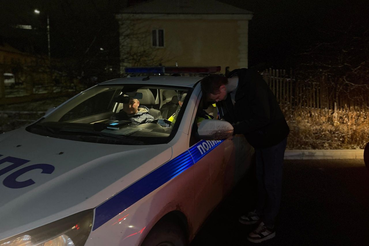 В Волчанске на Социалистической сотрудники ГАИ задержали пьяного водителя