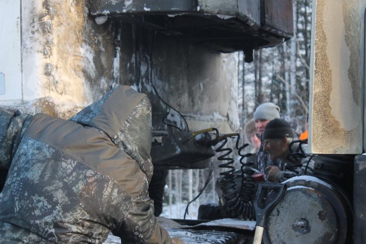 Дальнобойщик Борис Рябков доехал до Серова