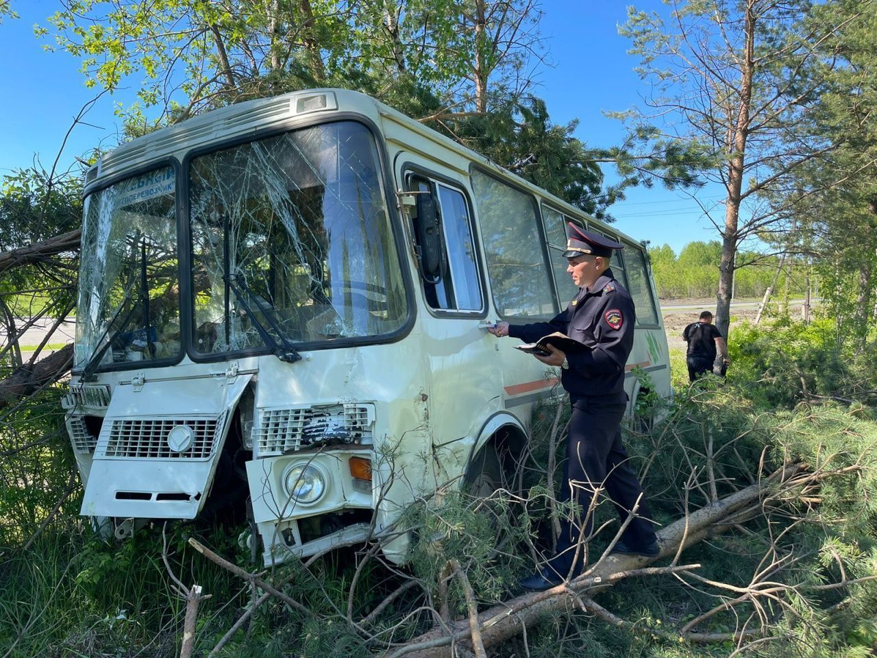 В ГИБДД рассказали подробности ДТП с автобусом в Волчанске