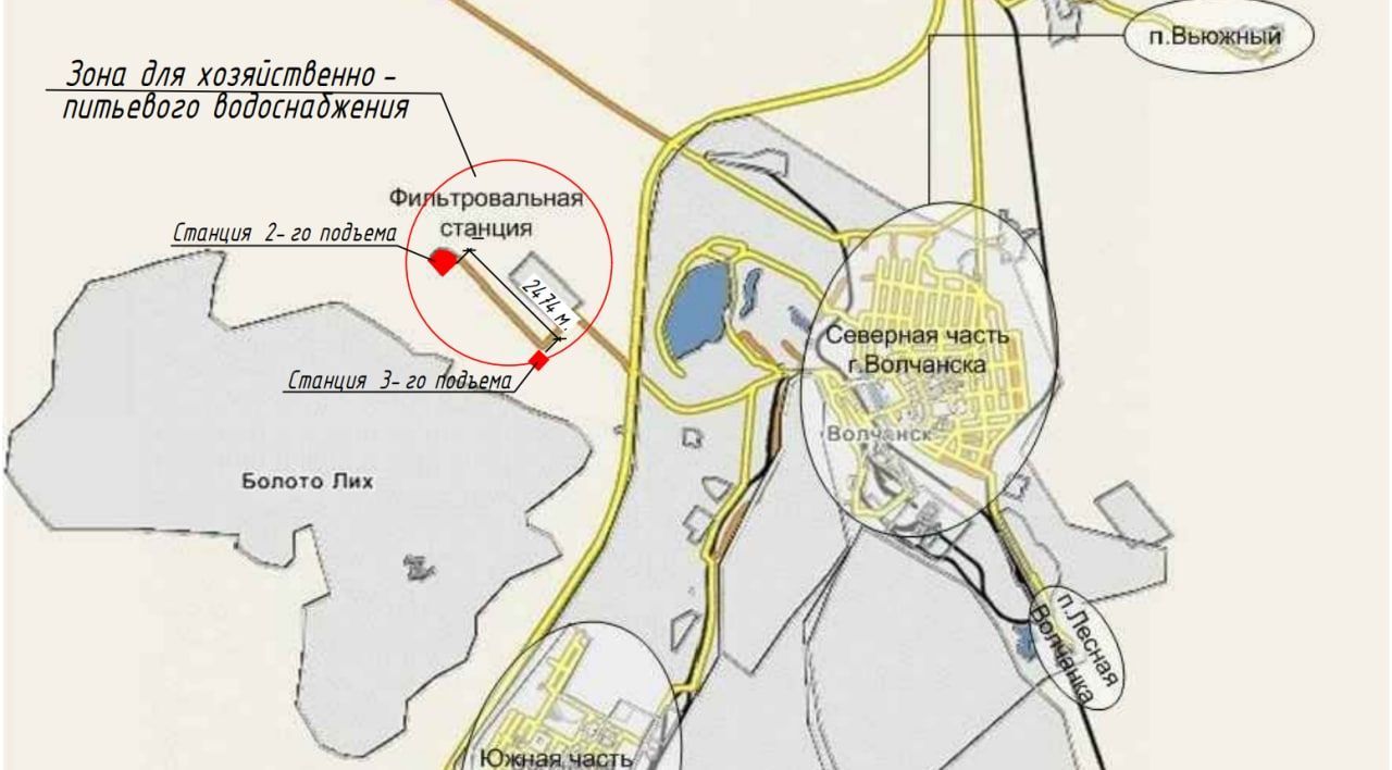На восстановление волчанского водозаборного узла заложен почти миллиард рублей