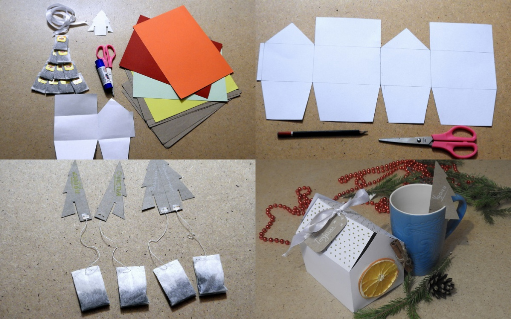 Внимание! Если у вас нет листа, из которого вы можете вырезать деталь домика целиком, то вы можете склеить две детали воспользовавшись шаблоном. Если такая возможность есть (в нашем случае это лист формата А3), то нужно обвести деталь два раза, приложив шаблон так, как показано на фотографии.(не используя "ушки" для склейки).