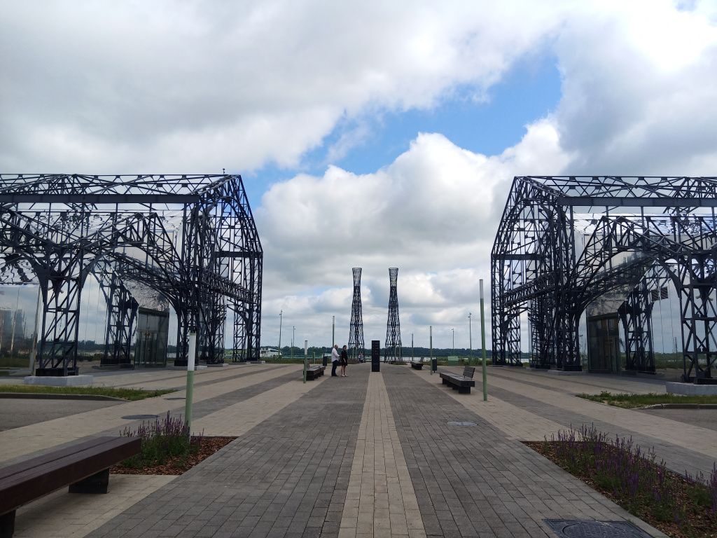Современный культурный центр «Пакгаузы» — один из главных символов Нижнего Новгорода. Фото: Екатерина Баязитова