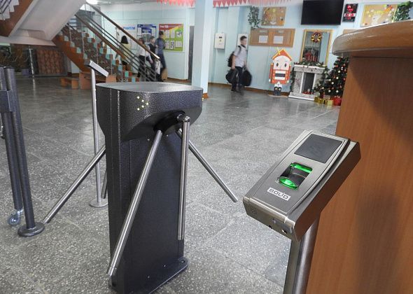 В школе №23 планируется установить турникет