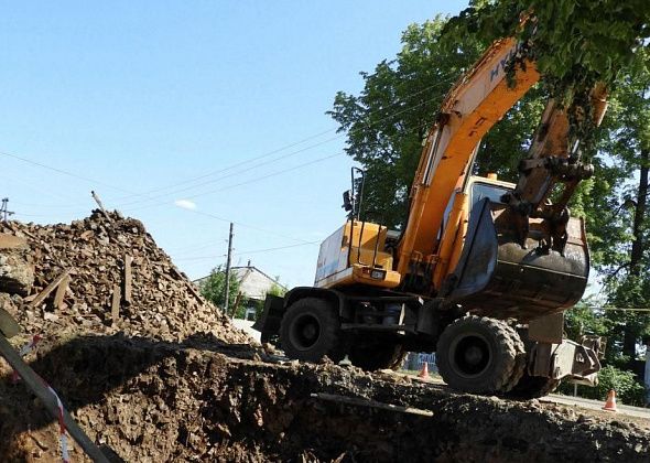 В Волчанске на улице Гоголя капитально отремонтируют сети ХВС