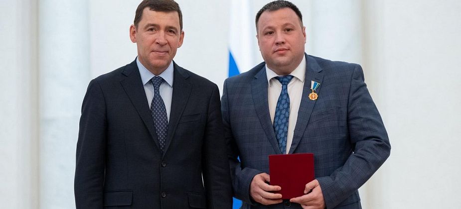 Глава Волчанска наконец получил свой знак отличия