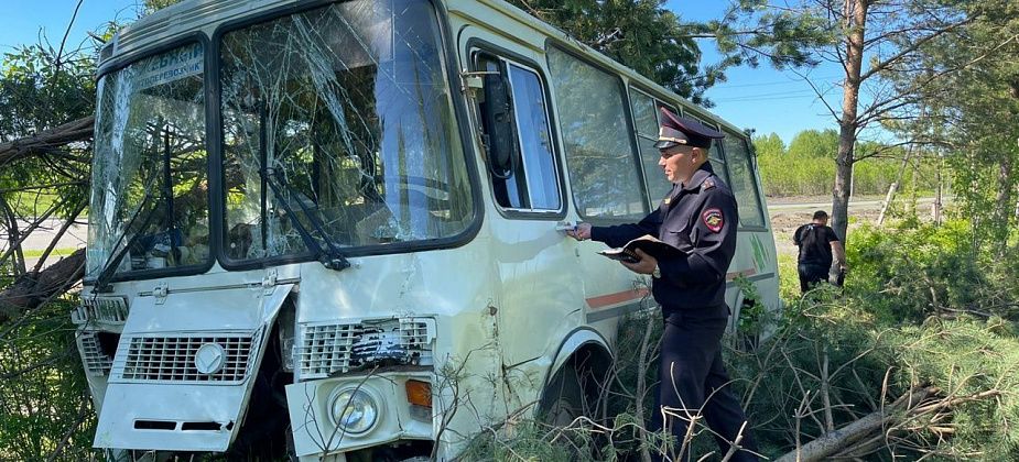 В ГИБДД рассказали подробности ДТП с автобусом в Волчанске