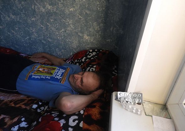 Житель Карпинска голодает четвертый день подряд