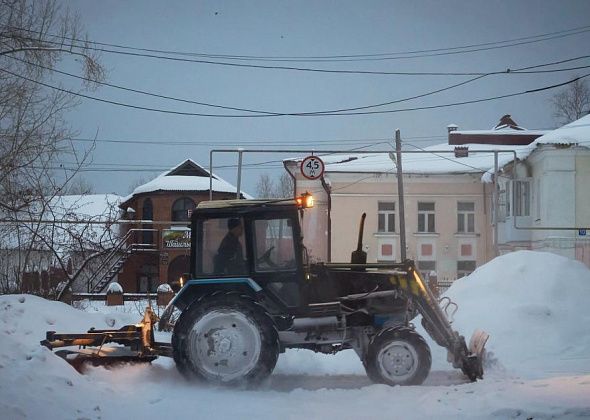 Волчанские улицы в следующем году снова будет чистить местный МУП