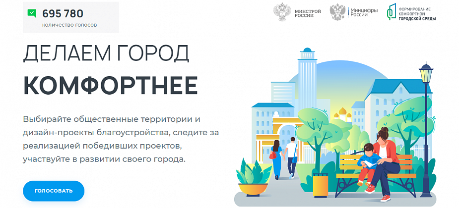У горожан осталось чуть больше недели, чтобы выбрать какую территорию благоустроят в 2024 году