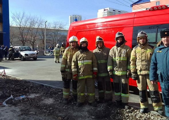 Волчанские пожарные заняли призовое место в областных соревнованиях МЧС России