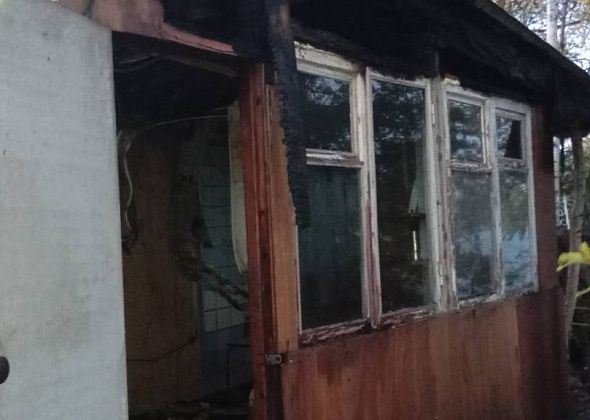 За последние три дня в Волчанске случилось два пожара. Горели баня и мусор