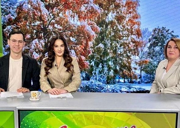 Глава Волчанска выступила на телеканале ОТВ