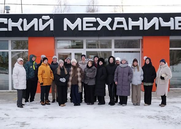 Ученики школы №23 сходили на экскурсию по Волчанскому механическому заводу