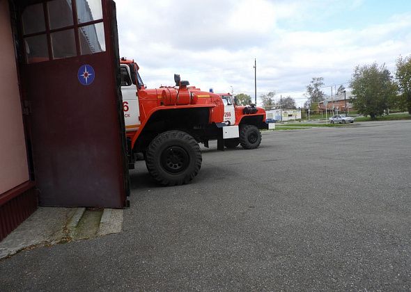 Волчанские пожарные успешно прошли аттестацию