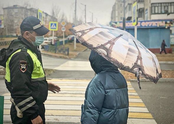 Сотрудники ГИБДД усилили внимание к соблюдению ПДД на пешеходных переходах