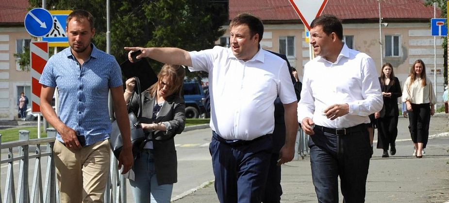 Губернатор Свердловской области Евгений Куйвашев посетил Волчанск