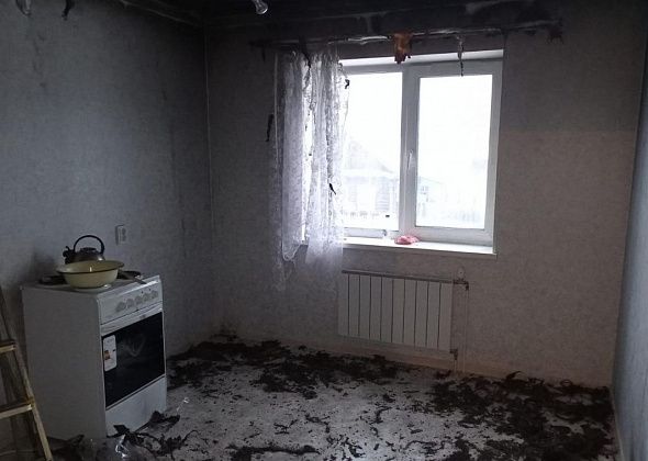В Волчанске пенсионерка устроила пожар в новостройке по Малой Окружной