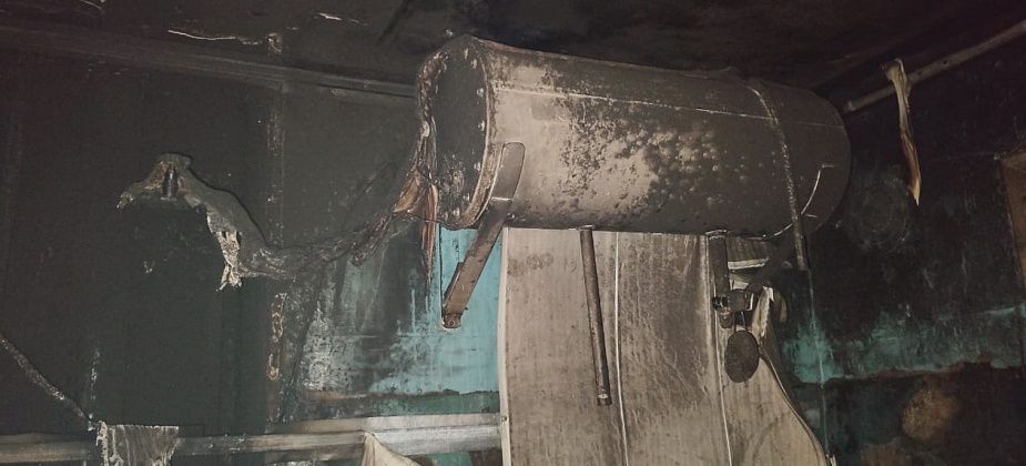 В Волчанске двухгодовалый мальчик чуть не задохнулся при пожаре