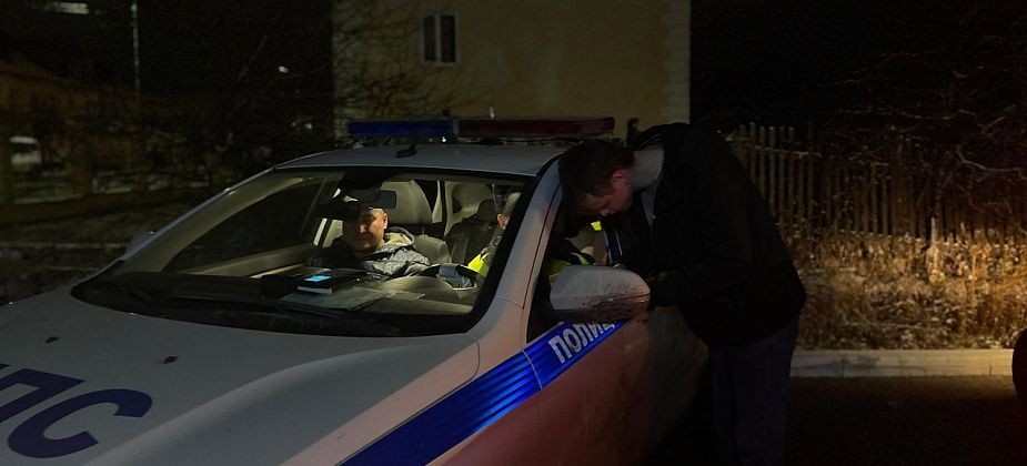 В Волчанске на Социалистической сотрудники ГАИ задержали пьяного водителя