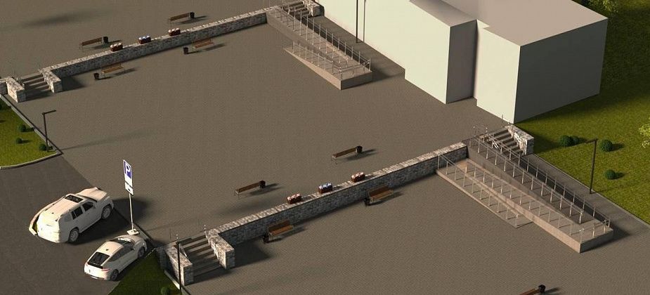 Впереди – карпинский автовокзал и волчанская набережная