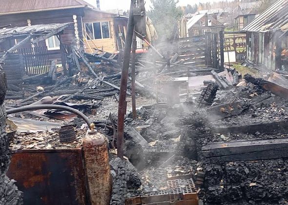 В ОНД рассказали о причине пожара в Волчанске, из-за которого пострадали дом, баня и машина