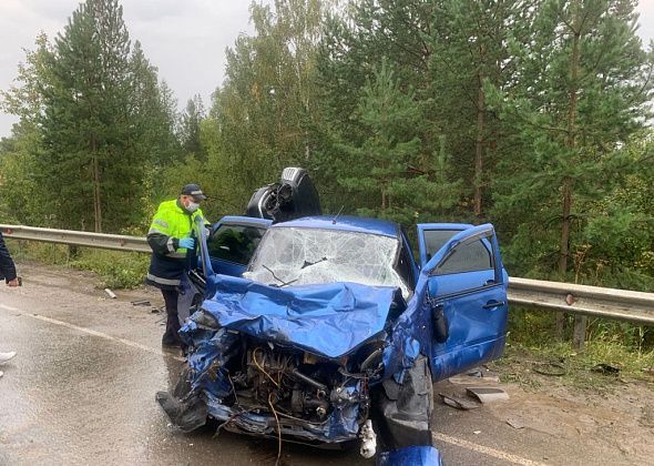 Два ребенка и двое взрослых пострадали в ДТП на трассе между Карпинском и Краснотурьинском