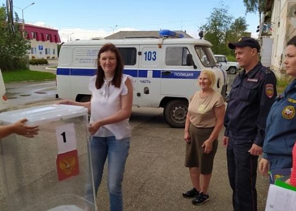 Члены Волчанской ГТИК успешно эвакуировались из «заминированного» здания