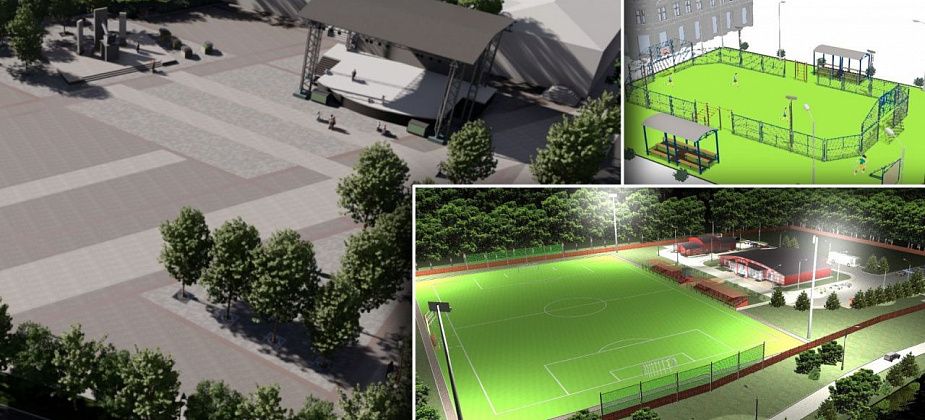 Мэрия утвердила дизайн-проекты благоустройства территорий, которые участвуют в голосовании