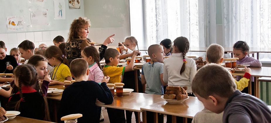 Госдума приняла закон о бесплатном горячем питании учеников младших классов